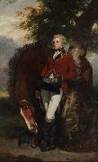 Sir Joshua Reynolds Captain George K H Coussmaker oil painting